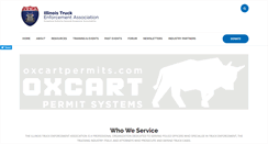 Desktop Screenshot of illinoistruckcops.org